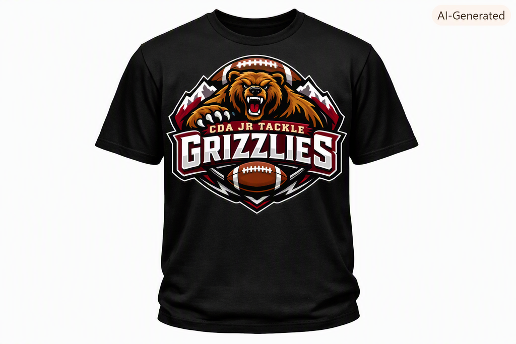 Grizzlies CDA JR Tackle T-shirt