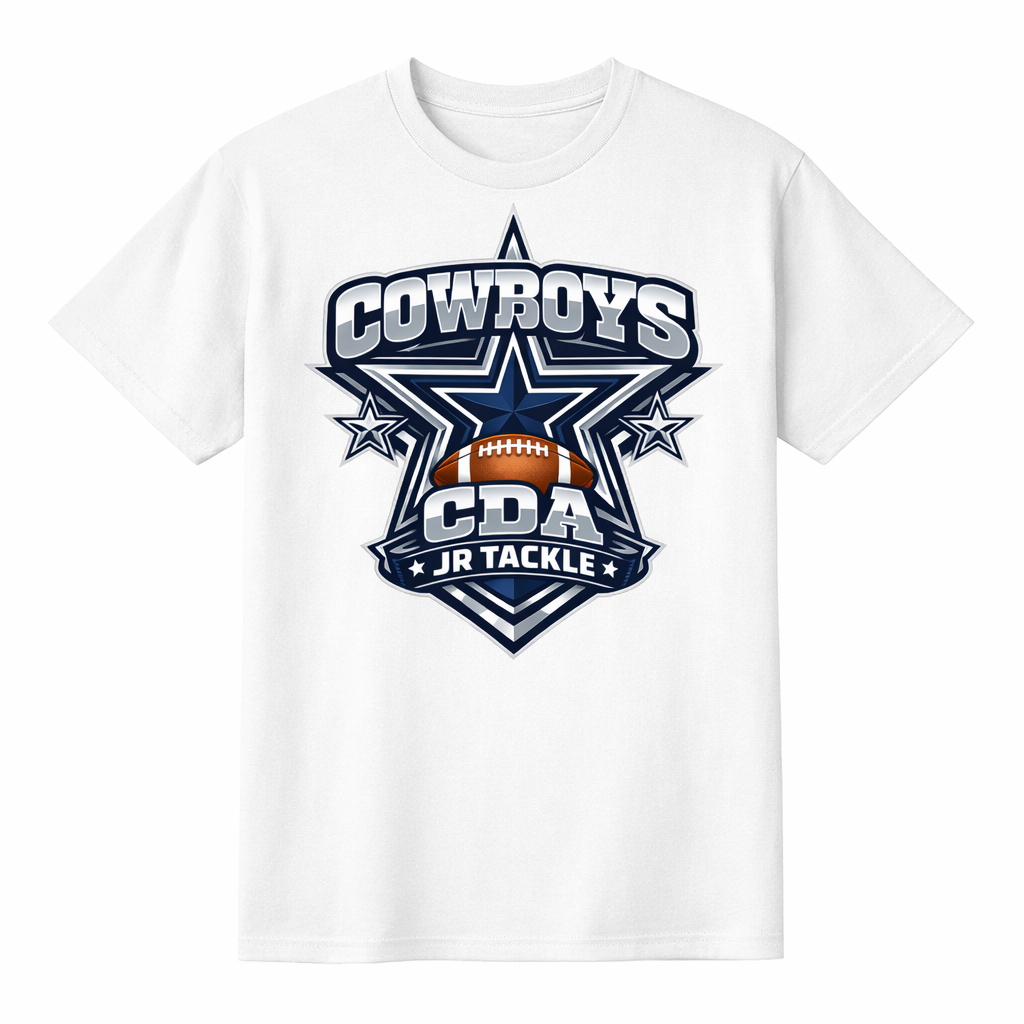 Cowboys Black Tee