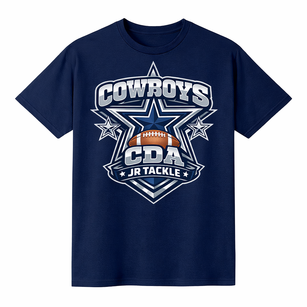 Cowboys Black Tee