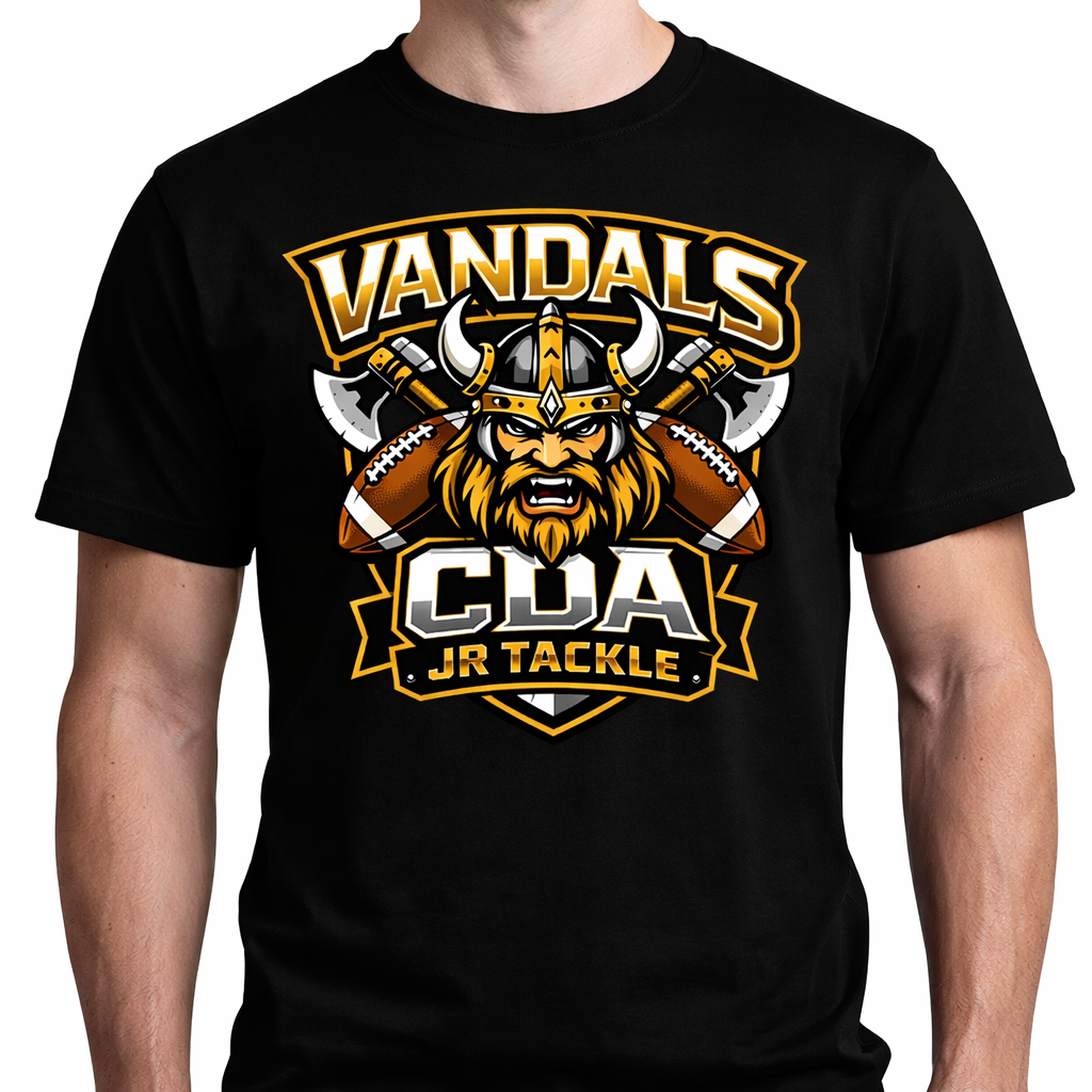 Vandals CDA JR Tackle T-shirt