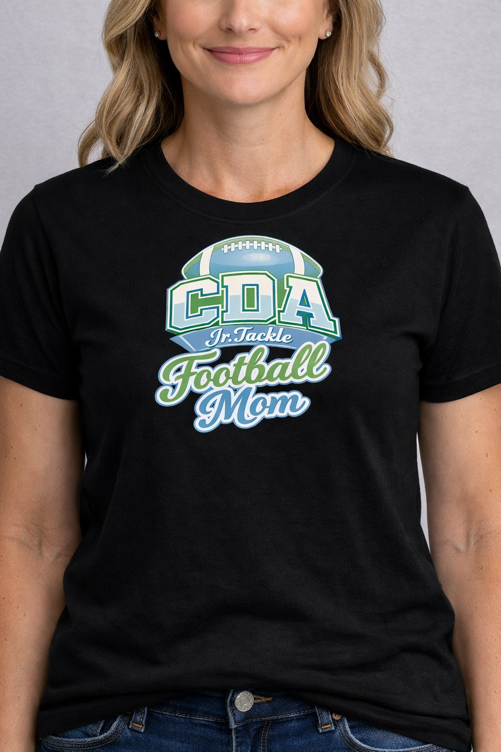 Football Mom Blue