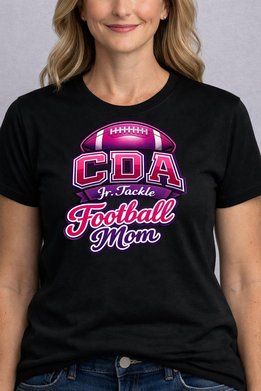 Football Mom Pink
