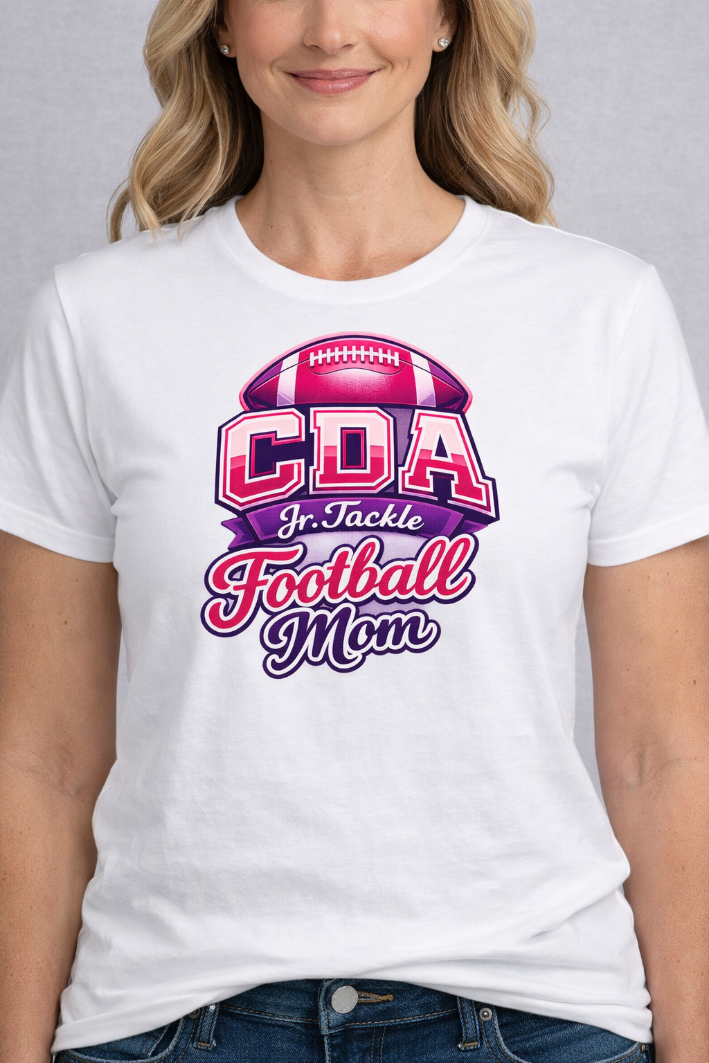 Football Mom Pink