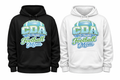 Football Mom Blue Hoodie